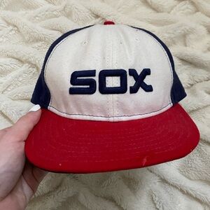 Red Sox 1980’s vintage style MLB baseball cap 7 1/8